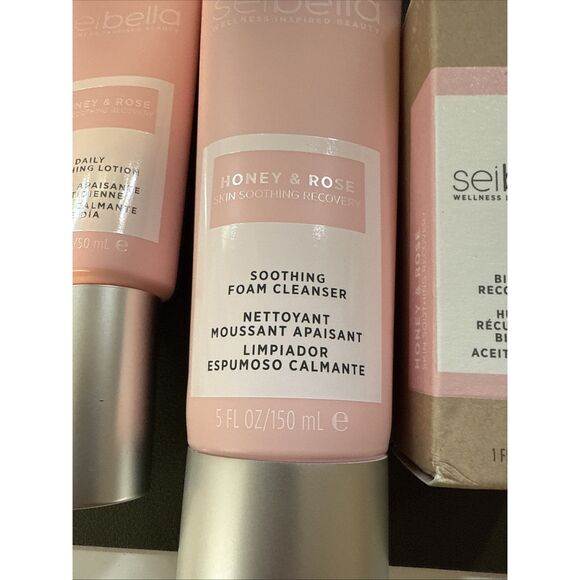 Sei Bella by Melaleuca Honey & Rose Bi-Phase Recovery Oil Foam Cleanser Lotion - Picture 3 of 6